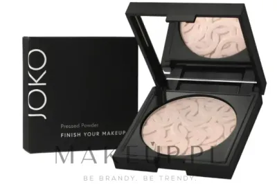 Компактная пудра Joko Finish Your Make Up для лица матирующая, 9 г, оттенок 12
