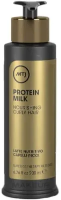 Маска для волос MTJ Cosmetics Superior Therapy питательная, для кудрявых волос, протеины молока и риса, экстракты зелёного чая и хвоща