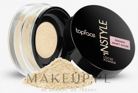 Рассыпчатая пудра TopFace Perfective Instyle Loose Powder для лица матирующая, 10 г, оттенок 104