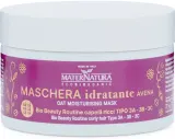 Маска для волос MaterNatura увлажняющая, для волнистых и кудрявых волос, экстракты овса, проса, винограда, хмеля и риса, веганская, 200 мл — фото 1