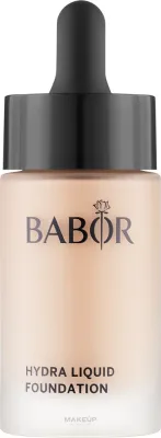 Тональная основа для лица Babor Hydra Liquid Foundation, увлажняющая, с пипеткой, 30 мл, оттенок 04 - Porcelain