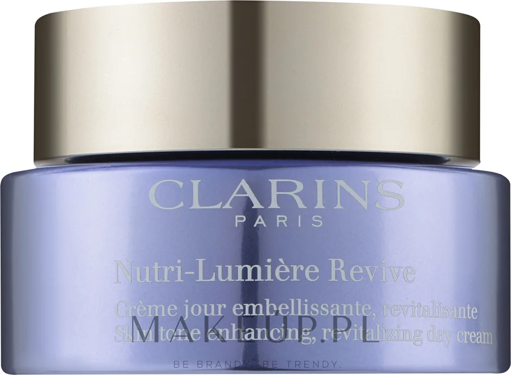 Clarins Nutri-Lumiere Revive крем для лица дневной восстанавливающий для зрелой кожи 50 мл, против желтоватого тона, сияние