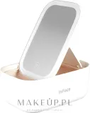 Косметичка InFace UVC Mirror Box с зеркалом и подсветкой белая 200х142х91 мм — фото 1