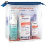 Набор Mavala Essentials Healthy Glow очищающая пенка сыворотка и дневной крем с гамамелисом 50+30 мл — фото 1