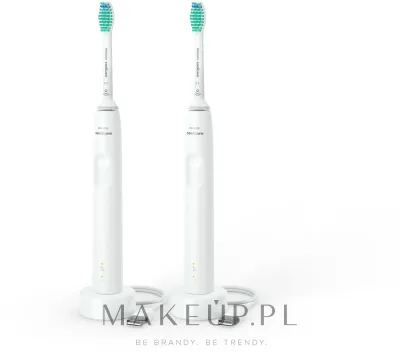 Электрическая зубная щётка Philips 3100 Series HX3675/13 с сонической технологией и датчиком давления, 2 шт