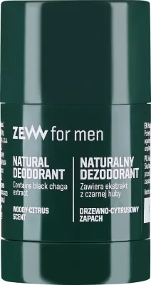 Натуральный дезодорант-стик для мужчин ZEW for men