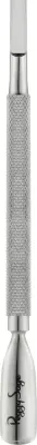 Пушер для кутикулы Peggy Sage Double-Ended Instrument Square Cuticle Pusher/Gouge, двусторонний, из нержавеющей стали, 13 см