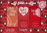 Набор тинтов для губ и щек Benefit Lip Tints to Love Chachatint Lovetint и Benetint 3x6 мл — фото 1