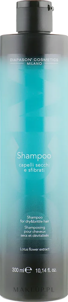 Шампунь для сухих и ломких волос DCM Shampoo For Dry And Brittle Hair, с экстрактами лотоса и лопуха, 1000 мл