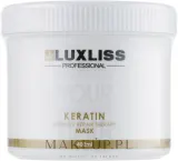 Маска для волос Luxliss Keratin регенерирующая, для сухих и повреждённых волос, кератин, аргановое масло, 400 мл — фото 1