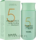 Шампунь для глубокого очищения кожи головы Masil 5 Probiotics Scalp Scaling Shampoo пробиотический, 150 мл / 300 мл / 500 мл — фото 4