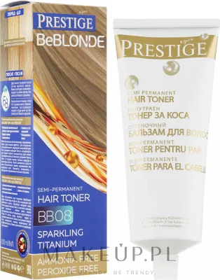 Тонирующий бальзам для волос Vip's Prestige BeBlond Semi-Permanent Hair Toner для блонда, 100 мл