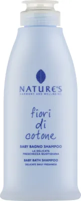 Шампунь детский Nature's Fiori Cotone Baby Bath Shampoo для волос и кожи, с водой ромашки, 150 мл