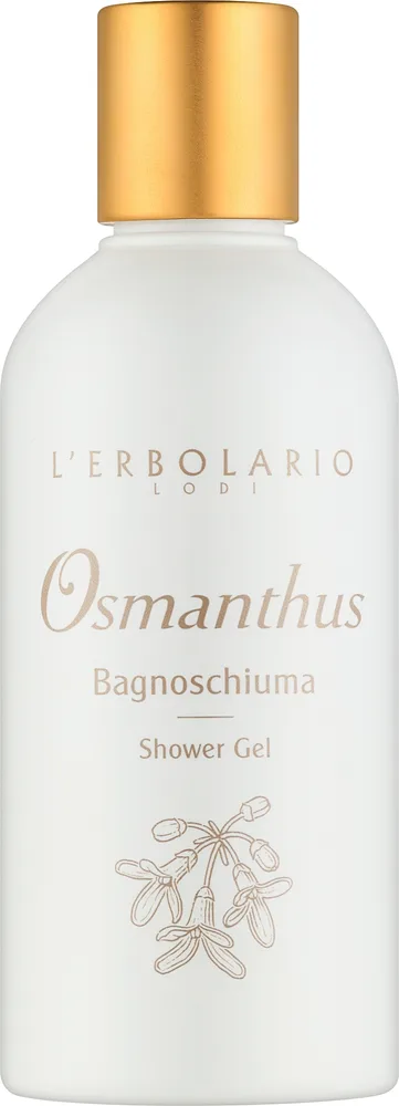 Пенящийся гель для душа и ванны L'Erbolario Osmanthus с османтусом, 250 мл