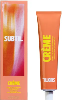 Крем-краска для волос Subtil Creme Permanent Hair Color стойкая, закрашивает седину, 60 мл