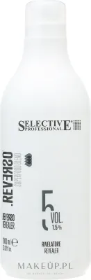 Окислитель Selective Professional Reverso 1,5%, для кремовой краски Reverso, 1000 мл