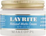 Крем для укладки волос Layrite Natural Matte Cream, матирующий, средней фиксации, 120 г или 297 г — фото 1