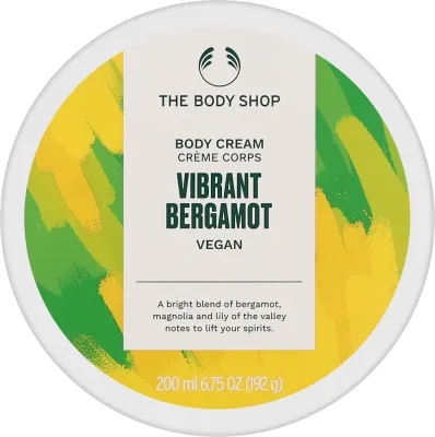 The Body Shop Choice Vibrant Bergamot — парфюмированный бальзам для тела с ароматом бергамота, 200 мл