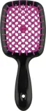 Щётка для волос Janeke Superbrush Small фуксия с чёрным — фото 1