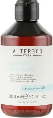 Alter Ego Italy Alter Ego Hydrate Shampoo - Шампунь для волос Alter Ego Hydrate Shampoo увлажняющий, с соком алоэ, для сухих и тусклых волос, 300 мл