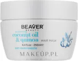 Маска для волос Beaver Professional Coconut Oil увлажняющая, для сухих волос, кокосовое масло, экстракт киноа, алоэ, 250 мл — фото 1