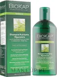 Шампунь BiosLine BioKap Nourishing Repair с керамидами, алоэ и рисовой фитокератиной для ломких волос, 200 мл — фото 1