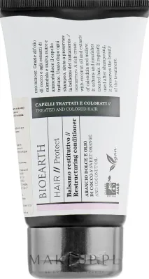 Бальзам для волос Bioearth Hair Restructuring Conditioner для окрашенных волос, защита цвета, 150 мл