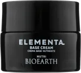 Крем для лица Bioearth Elementa Base Cream Nutri питательный с маслом ши 50 мл — фото 1