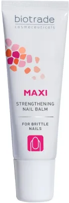 Бальзам для ногтей Biotrade Maxi Balm Nails укрепляющий, смягчающий кутикулу, с витаминами A, E и ланолином, 15 мл