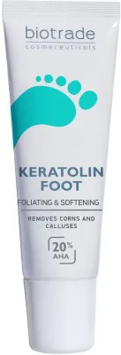 Гель для ног Biotrade Keratolin Foot Gel против мозолей, натоптышей и бородавок, с кислотами, 15 мл