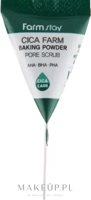 FarmStay Cica Farm скраб для лица для пор с содой 25 x 7 г, Baking Powder Pore Scrub с кислотами и центеллой