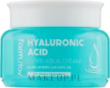 FarmStay Hyaluronic Acid Super Aqua Cream крем для лица увлажняющий с гиалуроновой кислотой 100 мл, от сухости и шелушения, с центеллой — фото 1