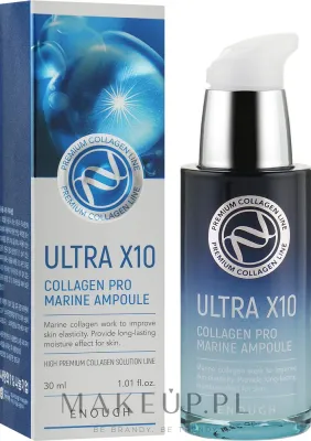 Сыворотка-ампула Enough Ultra X10 Collagen Pro Marine с коллагеном 30 мл