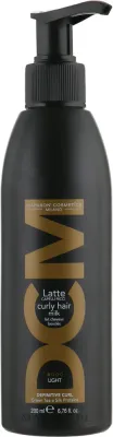 Молочко для вьющихся волос DCM Curly Hair Milk Light, лёгкая фиксация, 200 мл
