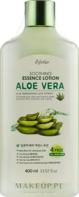 Лосьон для лица Esfolio Aloe Vera Soothing Essence успокаивающий с алоэ 400 мл