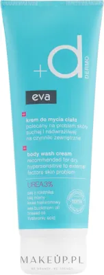 Eva Dermo Body Wash Cream крем для душа очищающий и увлажняющий, с глицерином 250 мл