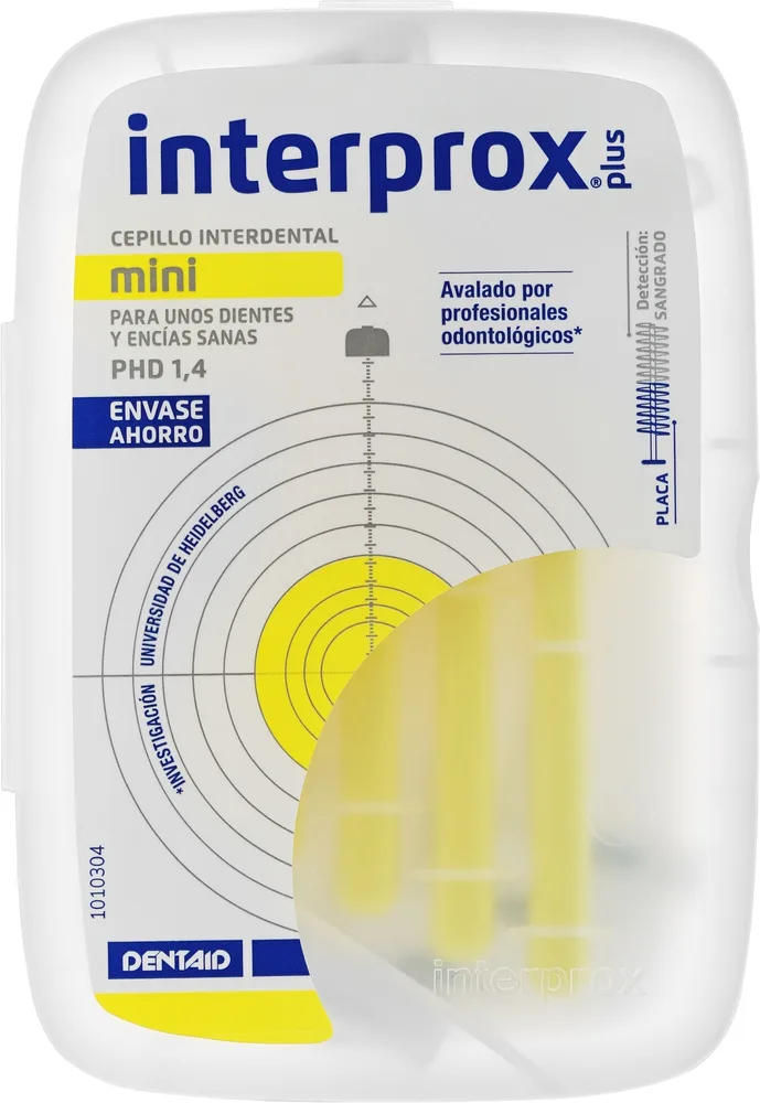 Межзубные щётки Dentaid Interprox Mini с головкой под углом 90 градусов, 1,4 мм, 6 шт