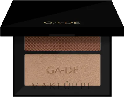 Палетка румян и хайлайтера GA-DE Velveteen Blush & Shimmer Duet, оттенок 22
