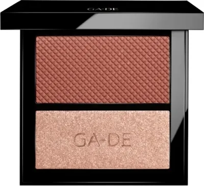 Палетка румян и хайлайтера GA-DE Velveteen Blush & Shimmer Duet, оттенок 54