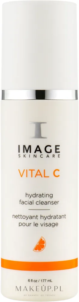 Image Skincare Vital C молочко для лица очищающее с витамином C 355 мл, кремовое средство для снятия макияжа, витамины A и E