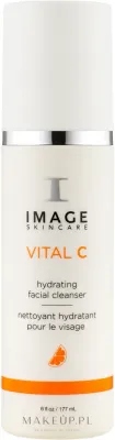 Image Skincare Vital C молочко для лица очищающее с витамином C 355 мл, кремовое средство для снятия макияжа, витамины A и E