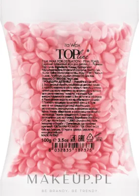 Плёночный воск для депиляции в гранулах Italwax Top Formula Pink Pearl «Розовая жемчужина», 750 г