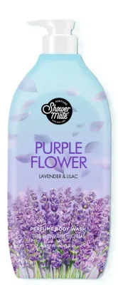 Гель для душа KeraSys Purple Flower Perfume Body Wash лавандовый, парфюмированный, 1200 мл