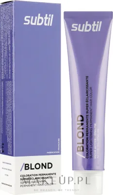 Крем-краска для волос осветляющая Subtil Blond Super Lightening Hair Coloring Cream, до четырёх тонов, 60 мл