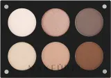 Палетка теней для век Inglot Playinn Eyeshadow Palette 6 оттенков, оттенок Lilla Vanilla — фото 1