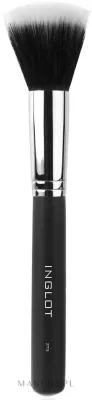 Кисть для макияжа Inglot 27TG из двойного ворса таклон и козьего волоса