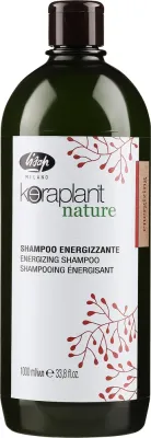 Шампунь Lisap Keraplant Nature Energizing Shampoo против выпадения волос с витамином PP, 250/1000 мл, Италия, 1000 мл