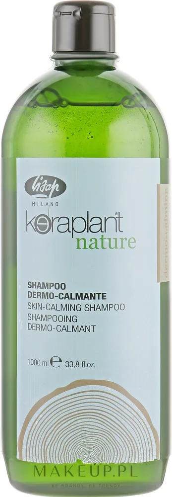 Успокаивающий шампунь Lisap Keraplant Nature Skin-Calming для чувствительной кожи головы, 250/1000 мл, Италия