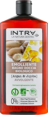Увлажняющий гель для душа Intra Argan & Jojoba с маслами арганы и жожоба, 400 мл