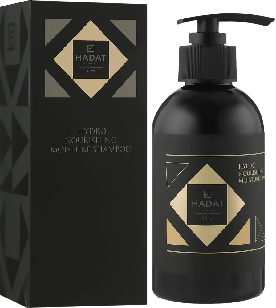 Увлажняющий шампунь Hadat Cosmetics Hydro Nourishing Moisture для сухих волос, 250/800 мл, Израиль